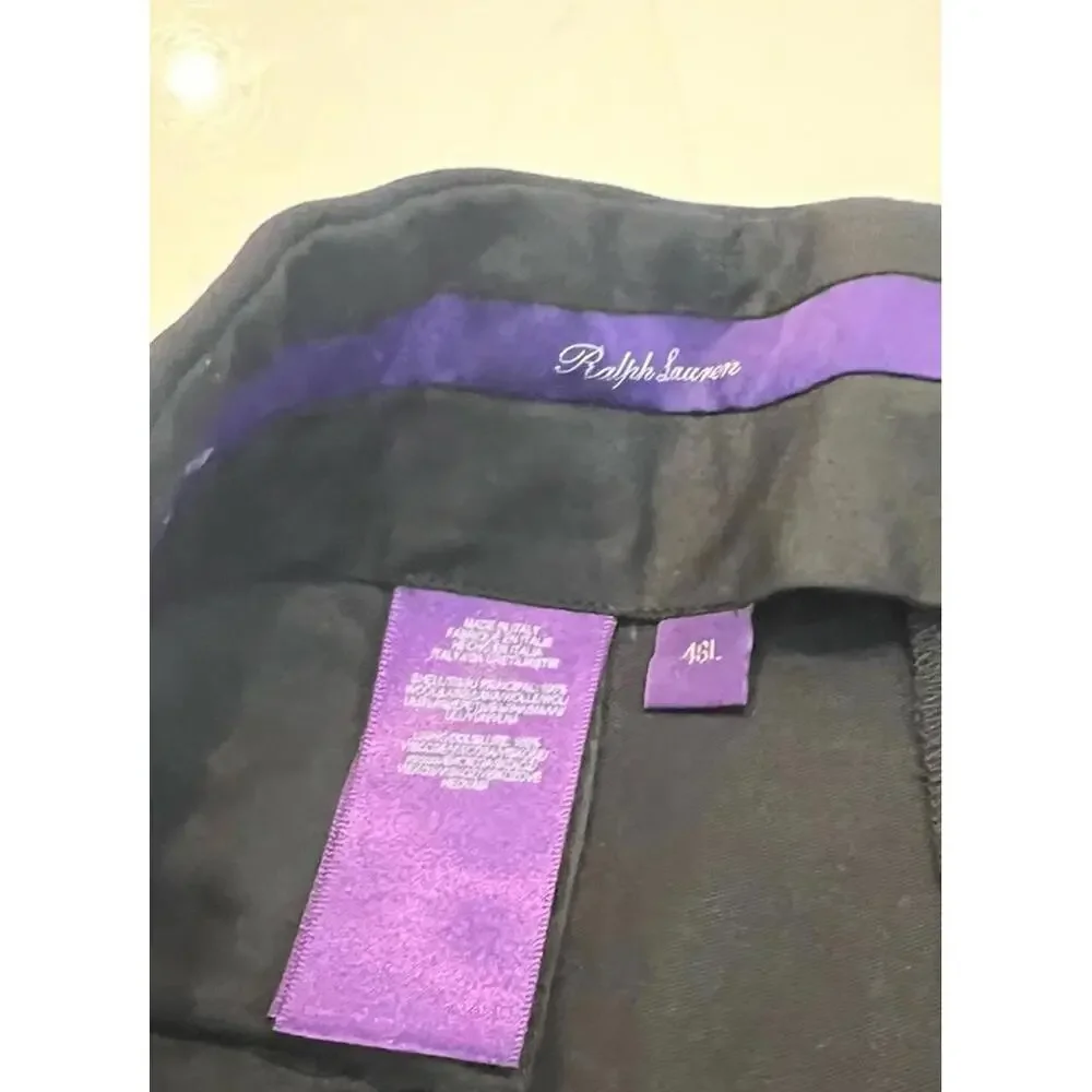 Ralph Lauren Purple Label Black Pants Size 46L - Picture 11 of 15